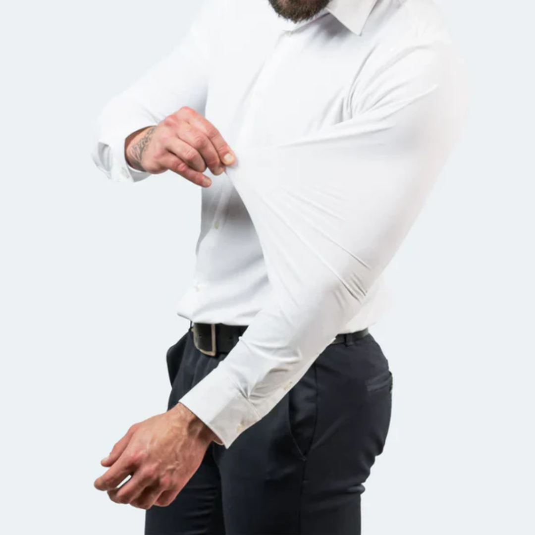 High-quality men's casual shirt with a tailored fit