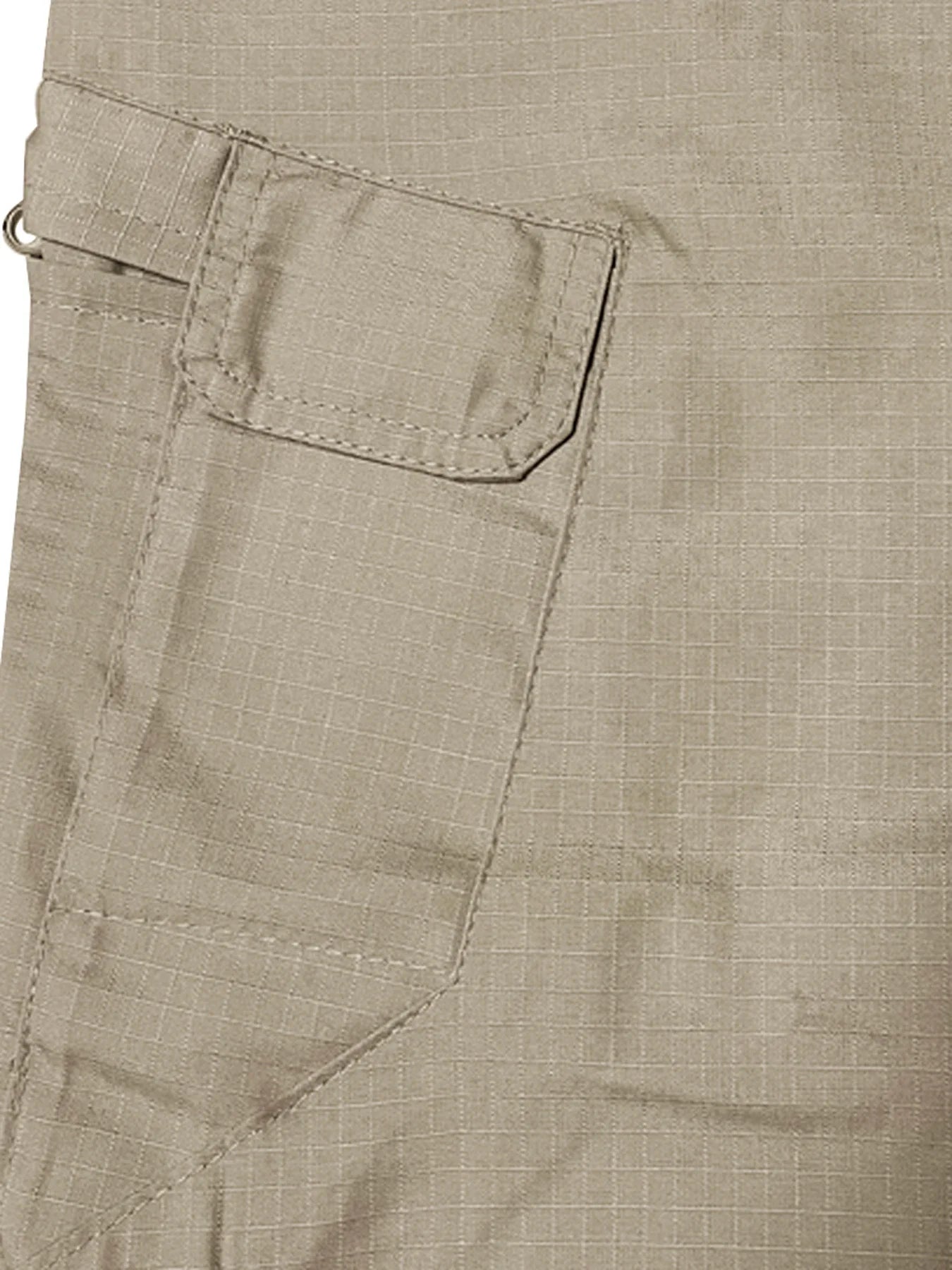 Waterproof tactical men's trousers made from advanced military fabric